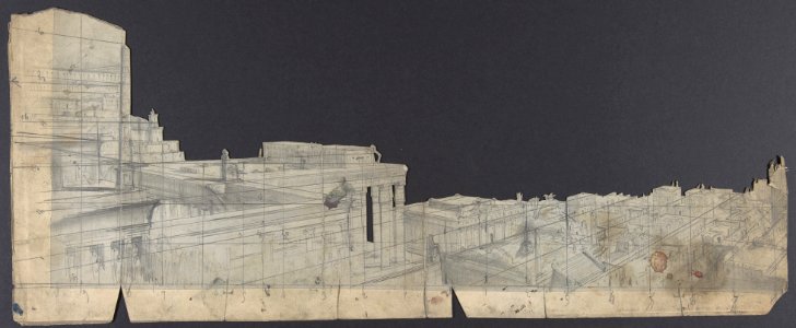Design for a Stage Set at the Opéra, Paris MET DP809871