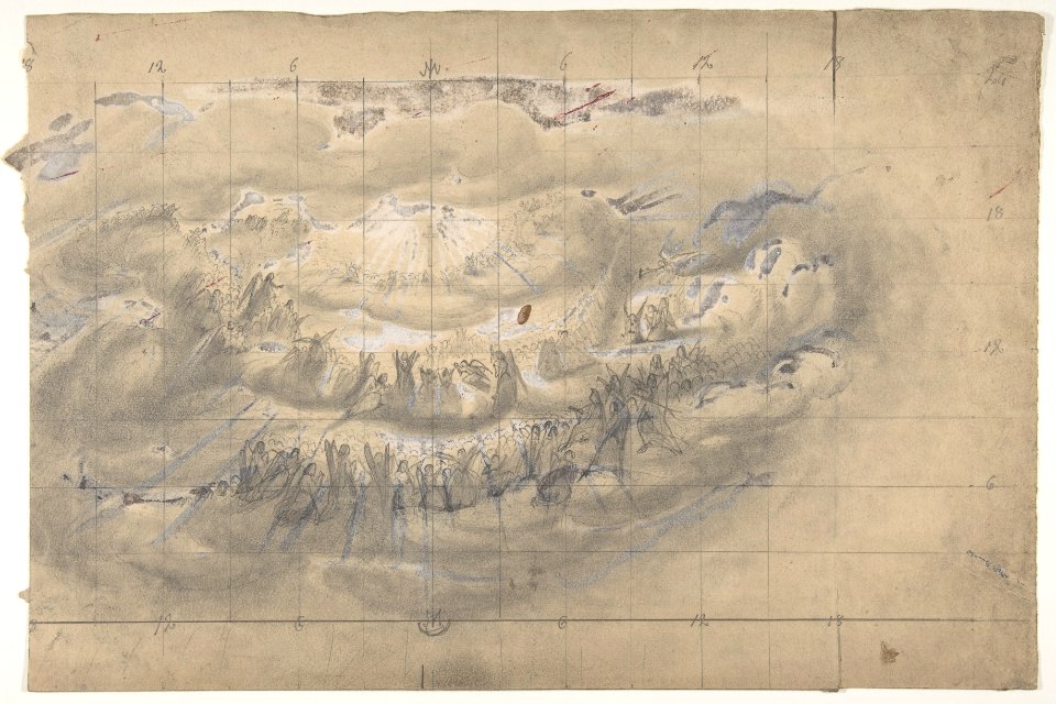 Design for a Stage Set at the Opéra, Paris MET DP809827