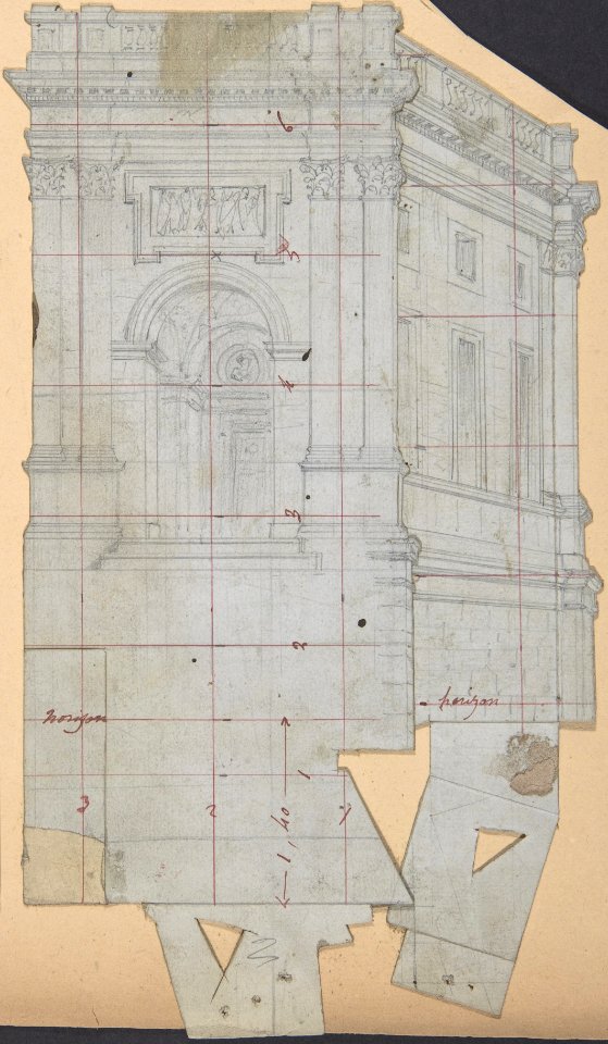 Design for a Stage Set at the Opéra, Paris MET DP809709