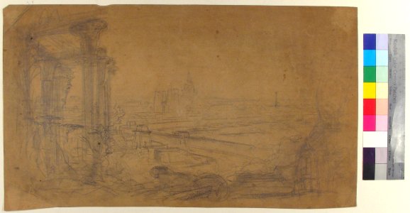 Design for a Stage Set at the Opéra, Paris MET 53.668.99