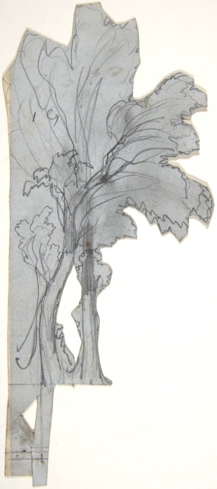 Design for a Stage Set at the Opéra, Paris MET DP809966