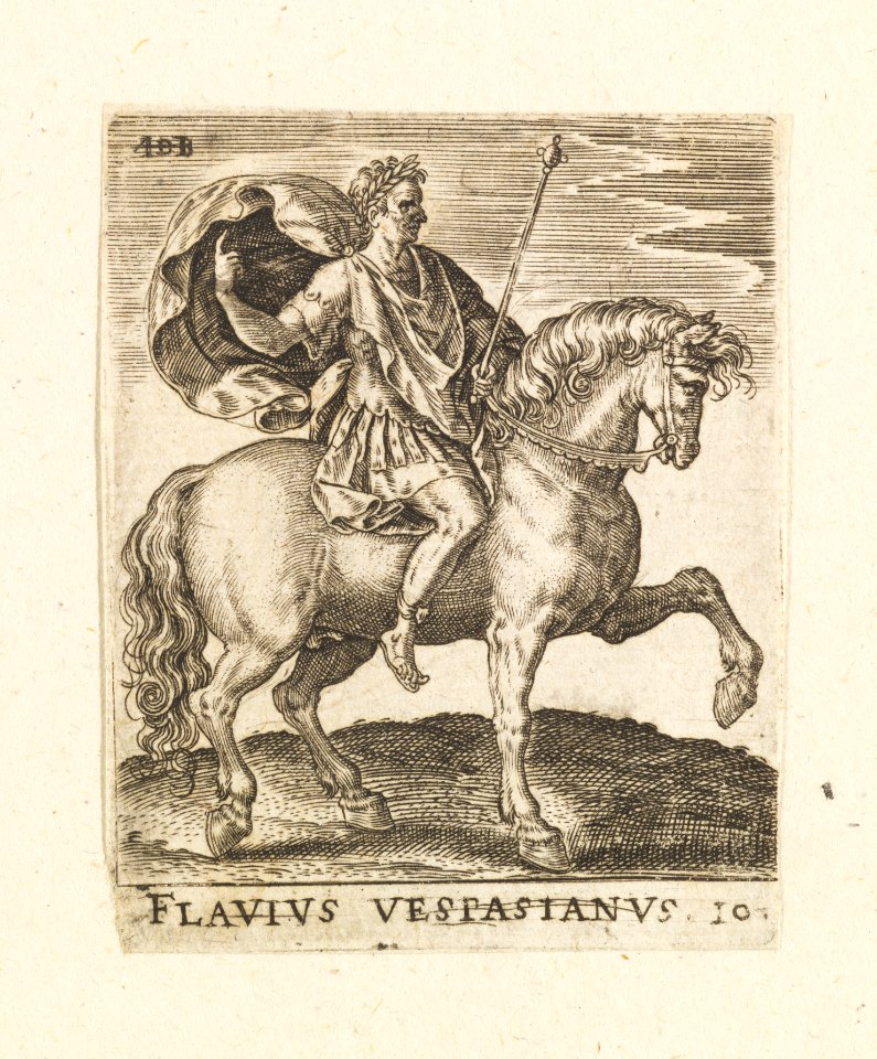 Flavius Vestasianus from Twelve Caesars on Horseback MET DP-1349-001