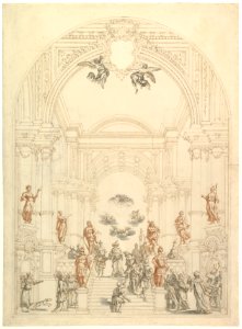 Design for a Theatrum Sacrum MET DP820178