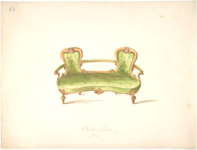 Design for Albert Settee MET DP807194