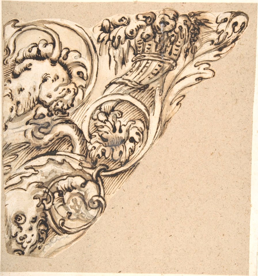 Fountain with Neptune and Sea Creatures MET DP802614