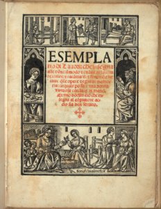 Esemplario di Lauori..., title page (recto) MET DP350033