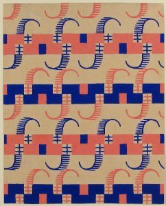 Fabric Design with Stripes MET 1984.1176.4
