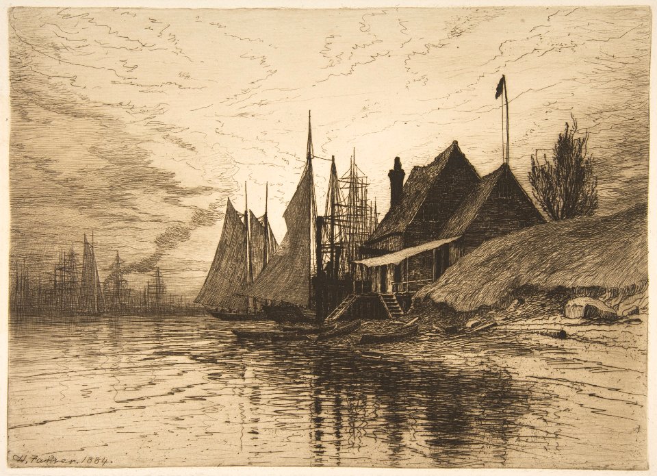 Evening, New York Harbor MET DP818556