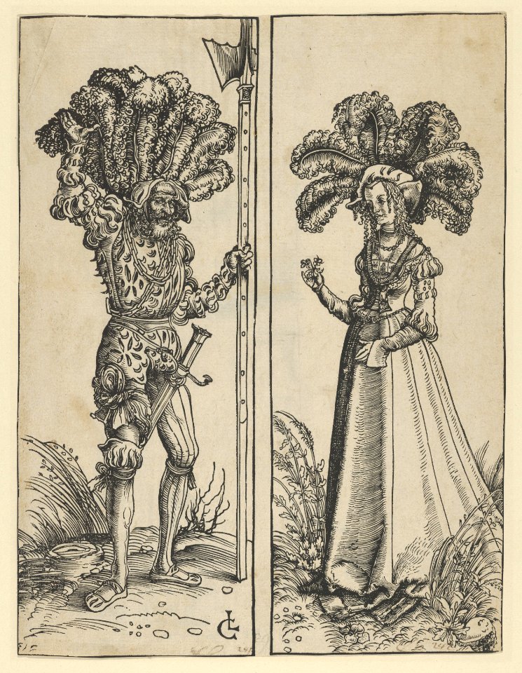 Footsoldier with Halberd MET DP842197