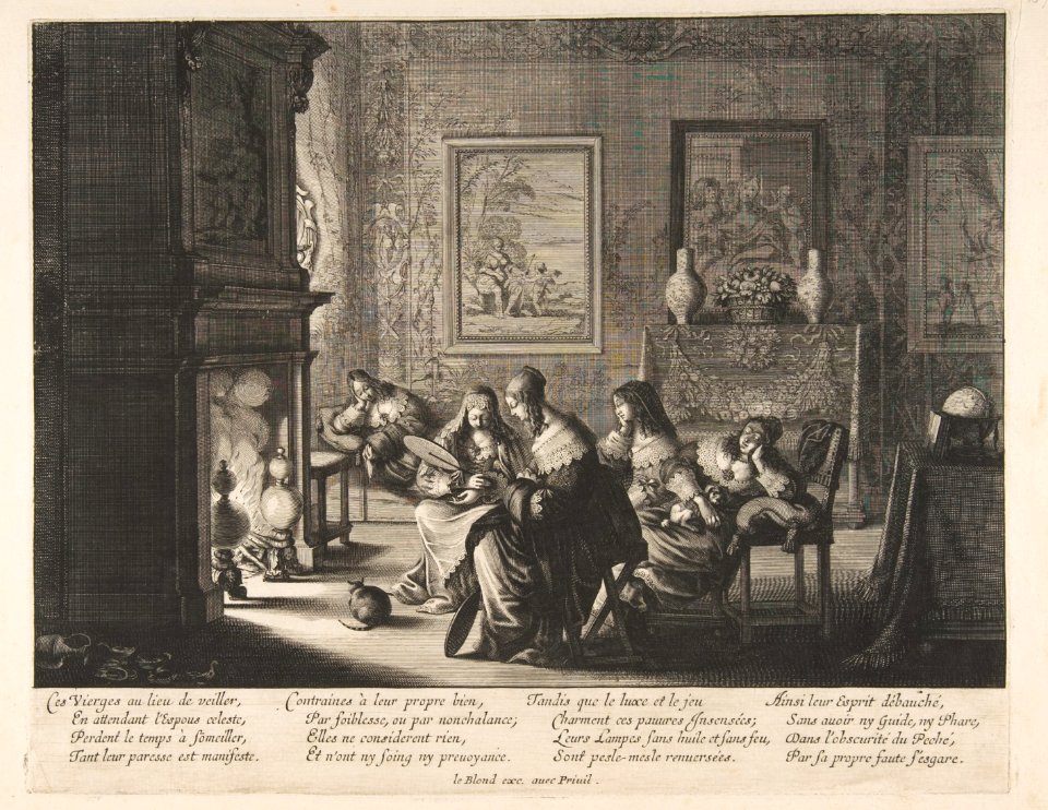 Foolish Virgins Sleeping MET DP818288