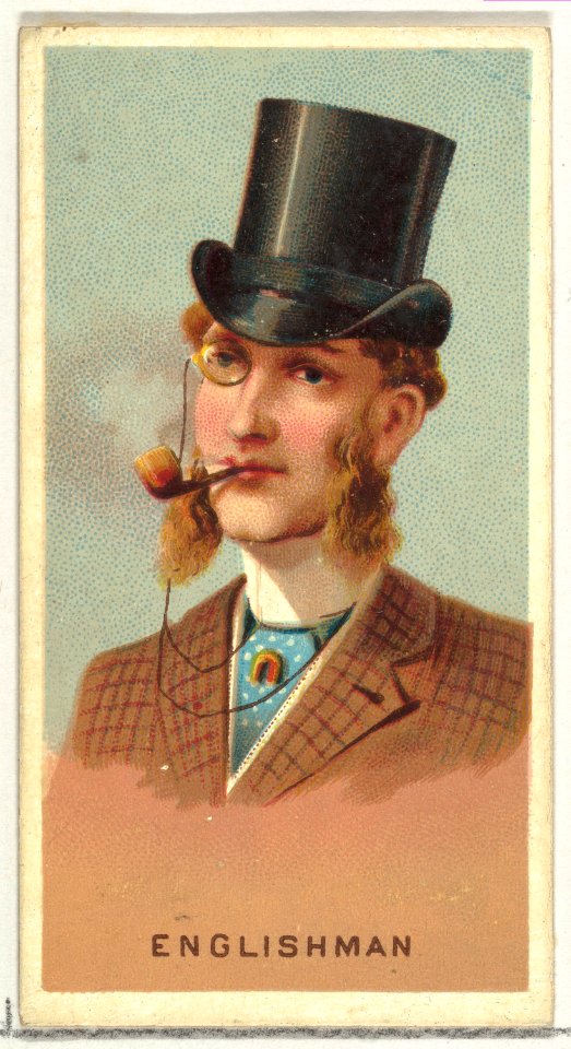 Englishman, from World's Smokers series (N33) for Allen & Ginter Cigarettes MET DP838629