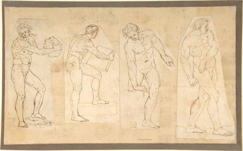 Four Studies of Nude Men MET DP808205