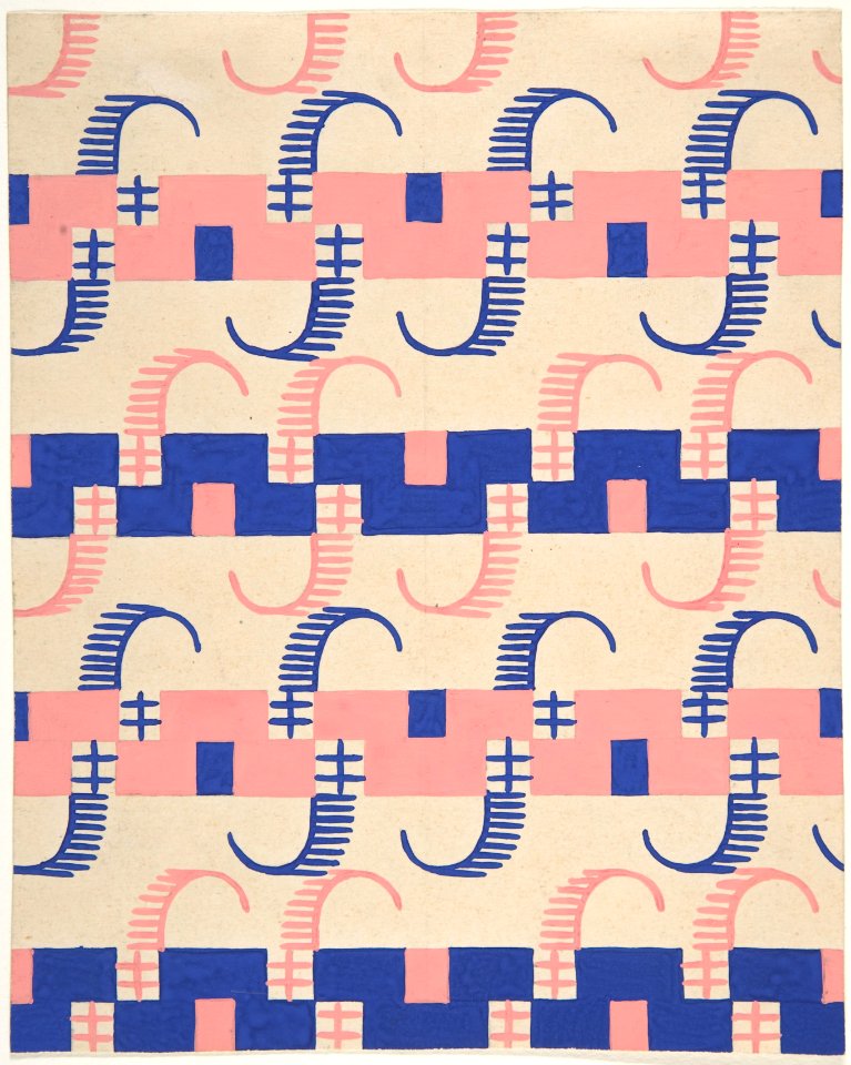 Fabric Design with Stripes MET DP807945