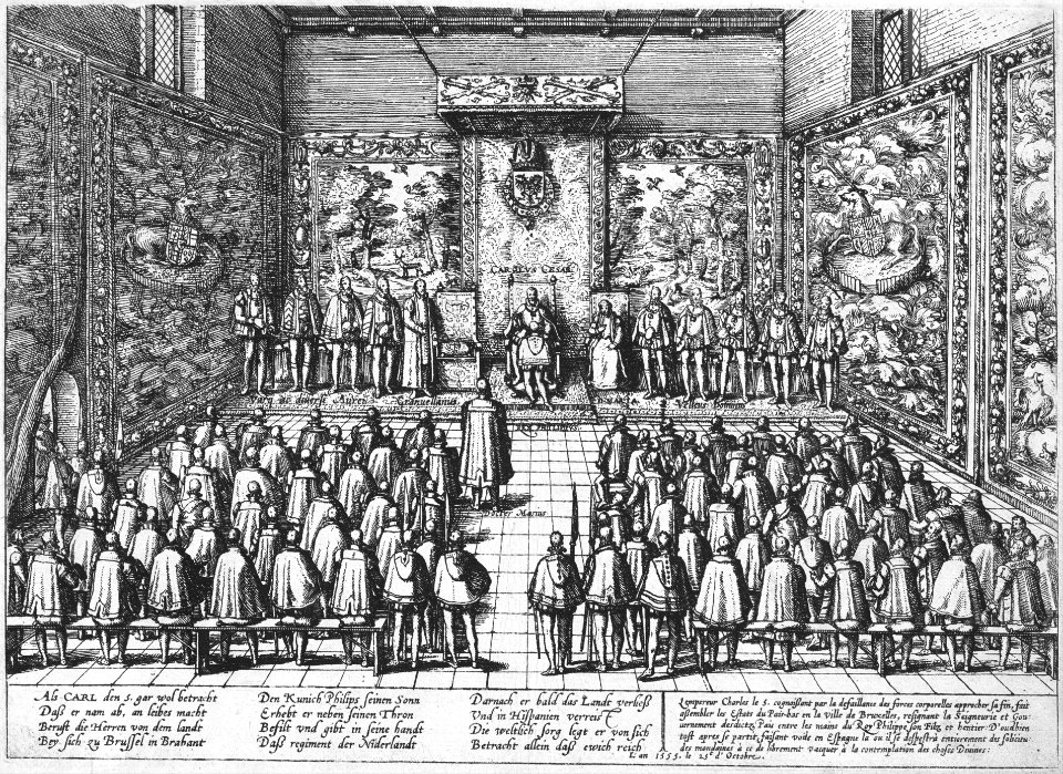 Events in the History of the Netherlands, France, Germany and England between 1535 and 1608 MET MM41329