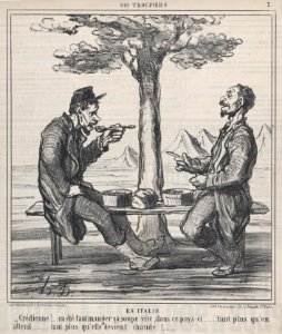 En Italie, from Nos Troupiers, published in Le Charivari, July 28, 1859 MET DP876843