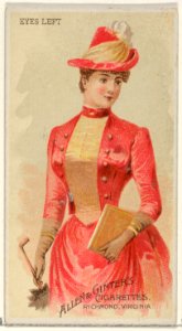 Eyes Left, from the Parasol Drills series (N18) for Allen & Ginter Cigarettes Brands MET DP834988