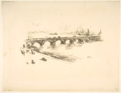 Evening, Little Waterloo Bridge MET DP814100