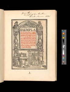 Esemplario di lavori, title page MET DP362309