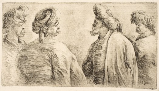 Four Turks, Half Length MET DP817530