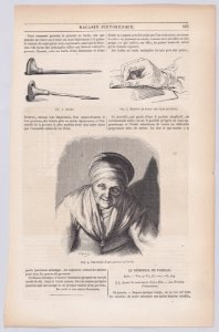 Fac-simile d'une gravure au burin; from Magasin Pittoresque Met DP888874
