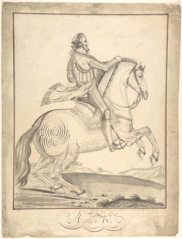 Equestrian Portrait of Henry IV MET DP805012