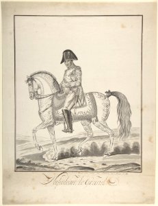 Equestrian Portrait of Napoleon MET DP805013