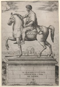 Equestrian Statue of Marcus Aurelius Met DP885756