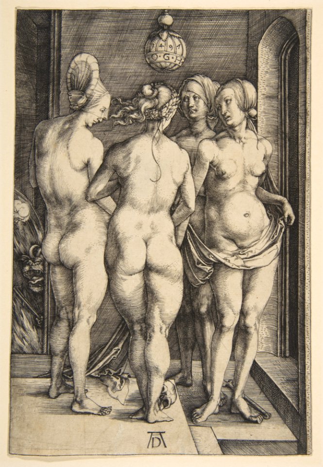 Four Naked Women MET DP815361
