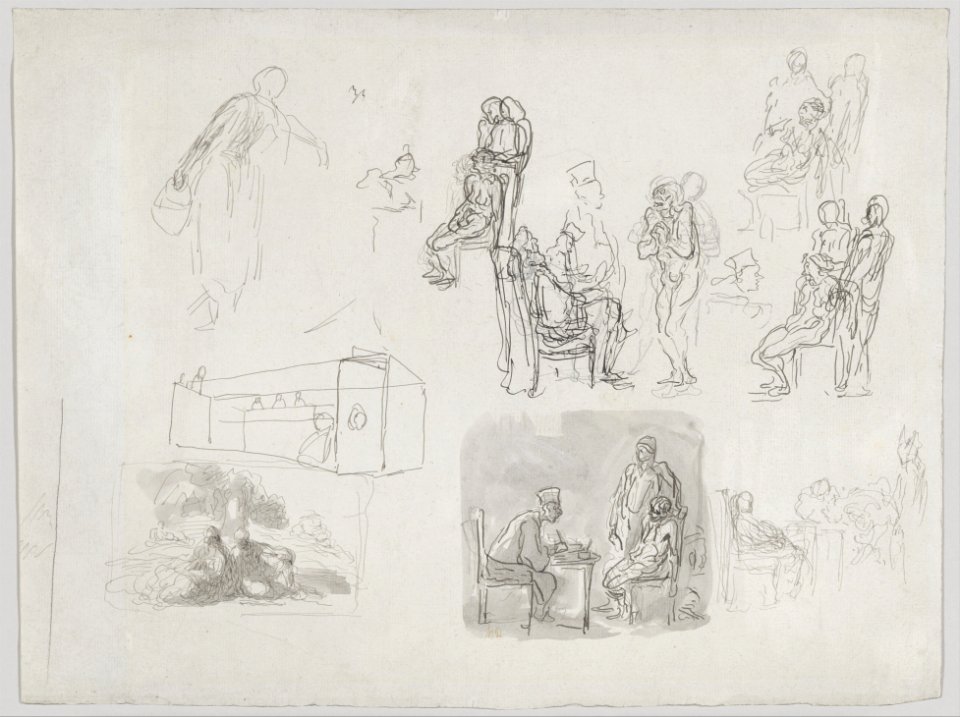Figure Studies, Including Scenes of Interrogation MET DP211512