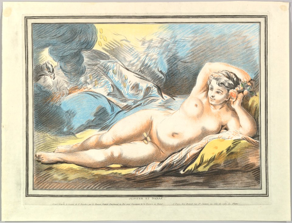 Facsimile Reproduction of Jupiter and Danae MET DP826776