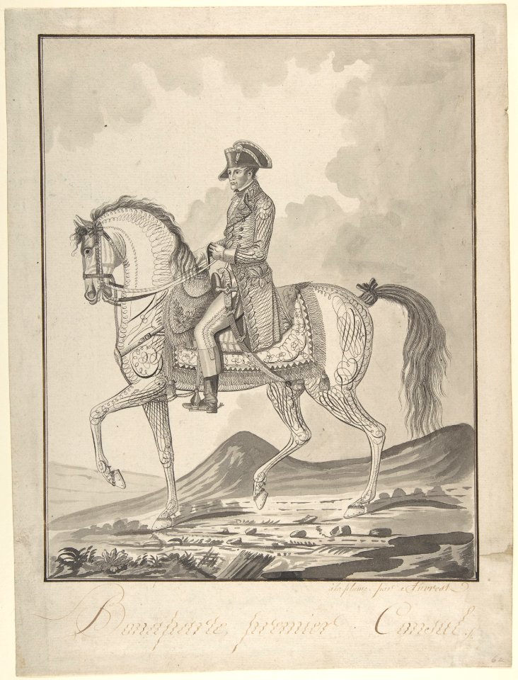 Equestrian Portrait of Napoleon as First Consul MET DP805014