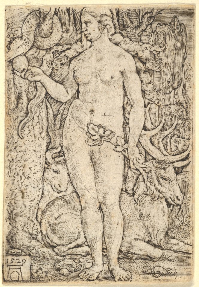 Eve with a Stag MET DP836611