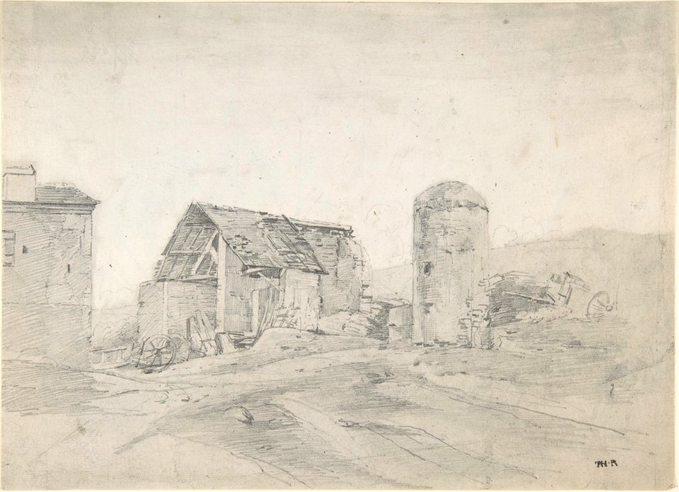 Farmyard in Normandy MET DP808108