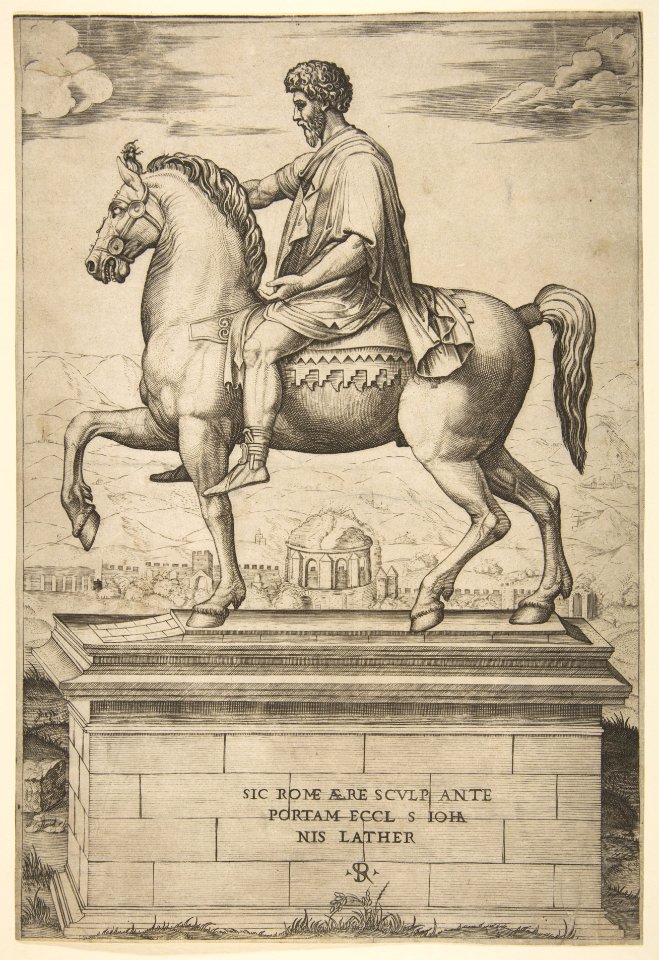 Equestrian Statue of Marcus Aurelius MET DP818693