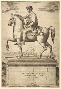 Equestrian Statue of Marcus Aurelius MET DP818693