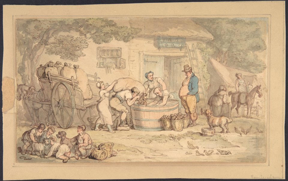 Farming scene MET DP805030