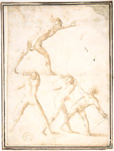 Four Nude Warriors MET DP807692