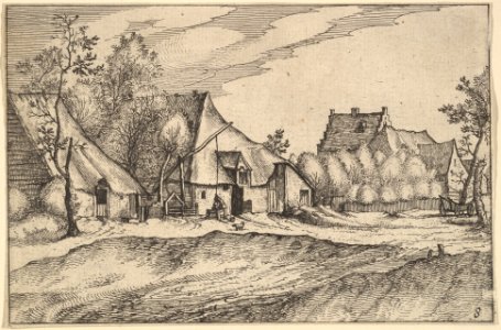 Farms in a Village from Regiunculae et Villae Aliquot Ducatus Brabantiae MET DP825688