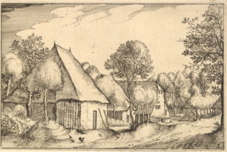 Farmyard from Regiunculae et Villae Aliquot Ducatus Brabantiae MET DP825665