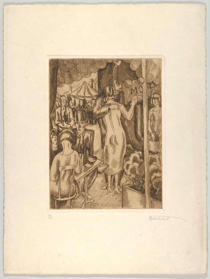 Fair and Circus, scene 2 MET DP842910
