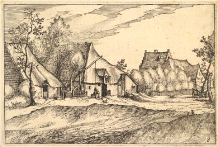 Farms in a Village from Regiunculae et Villae Aliquot Ducatus Brabantiae MET DP825694