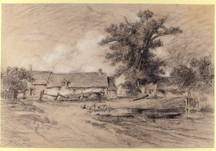 Farmyard with Ducks MET 29.100.930