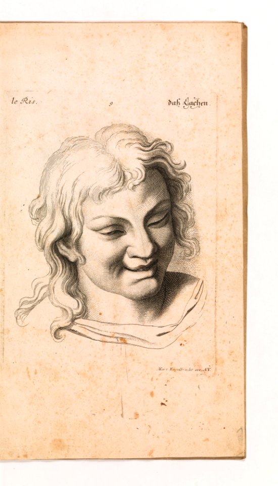 Expressions des passions de l'Ame MET DP356192