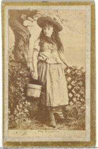 Fay Templeton, from the Actresses and Celebrities series (N60, Type 2) promoting Little Beauties Cigarettes for Allen & Ginter brand tobacco products MET DP839501