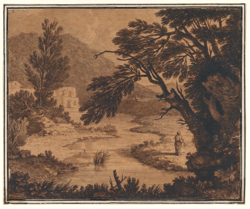 Figure in a Classical Landscape MET DP876550