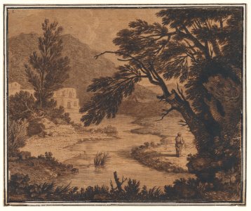 Figure in a Classical Landscape MET DP876550