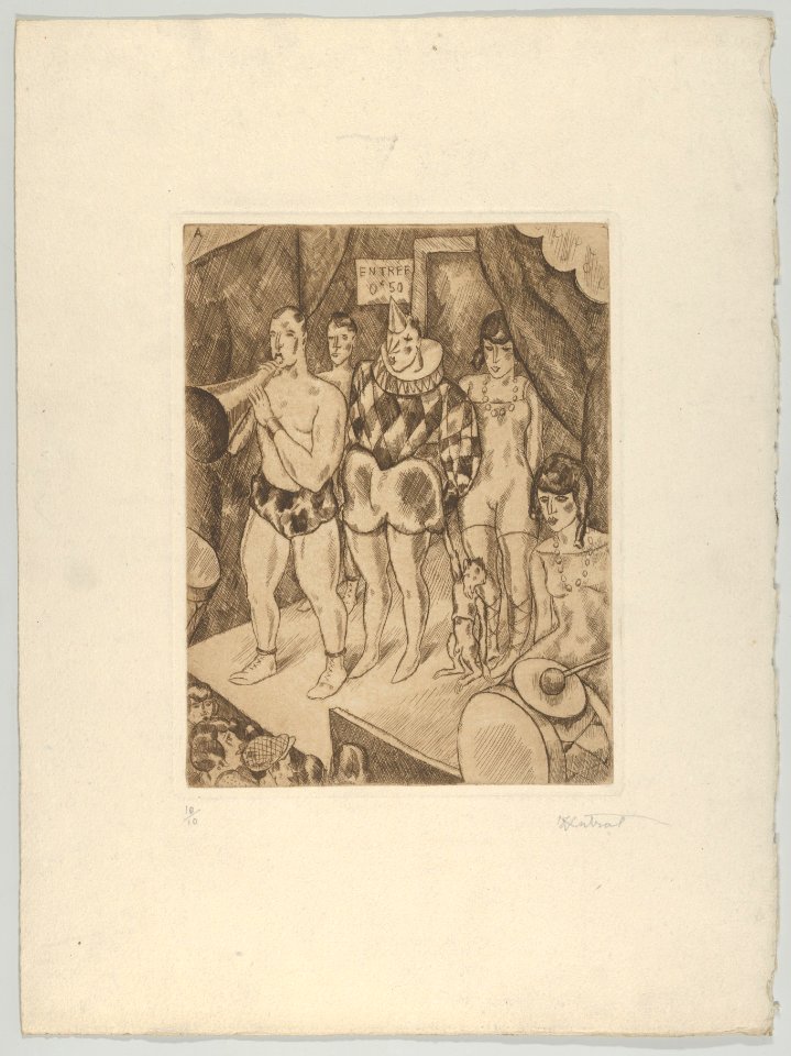 Fair and Circus, scene 5 MET DP842913
