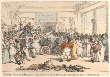 Exhibition at Bullock's Museum of Bonaparte's Carriage Taken at Waterloo Met DP885283