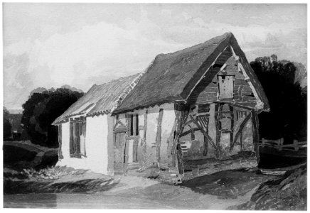 Farm Building by a Pond MET 888