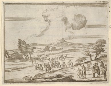 Following Francesco I d'Este's Example, His Troops Safely Pass Torrents During Extreme Weather, from L'Idea di un Principe ed Eroe Cristiano in Francesco I d'Este, di Modena e Reggio Duca VIII -...- MET DP830805